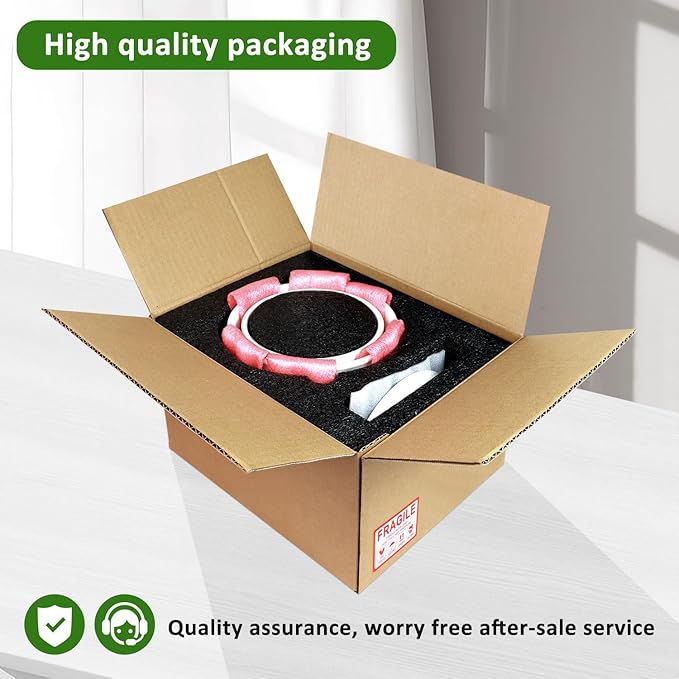 6.7 + 5.5 Inch Plant Pot, Ceramic Planter with Drainage and Saucer, Ceramic Pots for Plants, Indoor Plant pots,Ceramic Flower pots(Gray + White, Plants NOT Included)