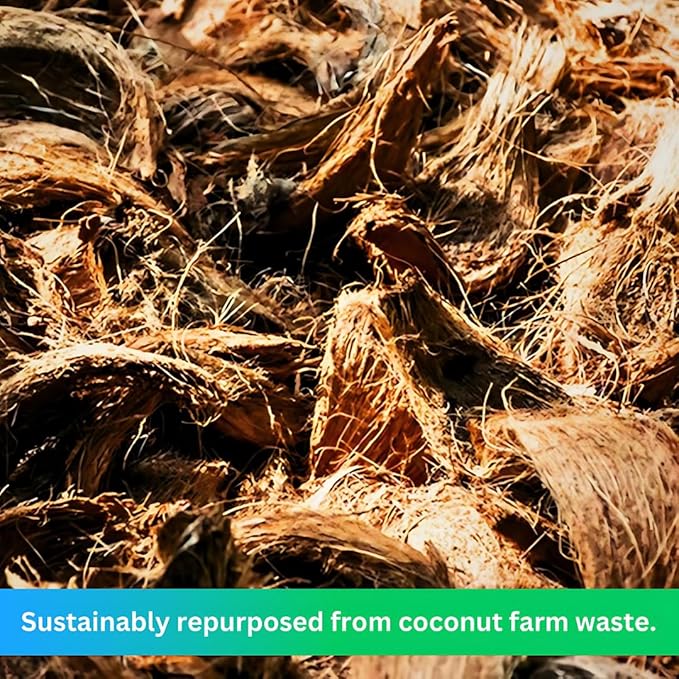Premium Coco Coir by UrbanGro | 10 LBS Compressed Brick Expands to 2 Cubic Feet | Peat-Free Growing Medium for Indoor & Outdoor Plants, Starting Seeds, Seedlings, Hydroponics