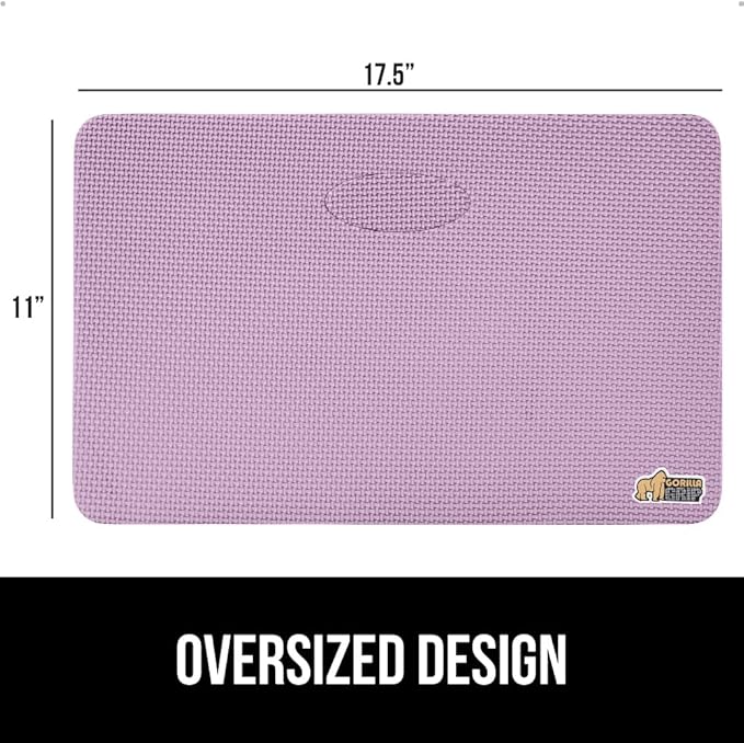 Gorilla Grip Extra Thick Kneeling Pad, Supportive Soft Foam Cushioning for Knee, Water Resistant Construction for Gardening, Bathing Baby, Workout Supplies, Lightweight, Garden Work Gifts