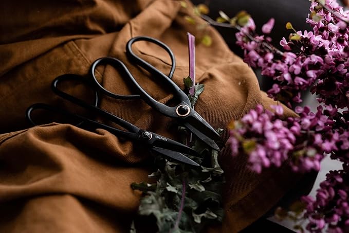 Barebones Artisan Pruning Shears - Gardening Shears and Herb Scissors - Essential Gardening Tools for Herb Gardens and Planting - Rust-resistant Garden Clippers