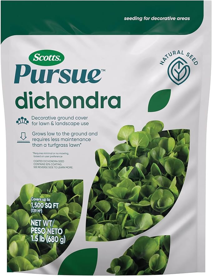 Scotts Pursue Dichondra with Natural Seed, Seeding for Decorative Areas, 1.5 lbs.
