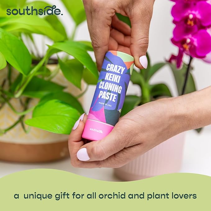 Keiki Cloning Paste by Southside Plants - Miracle Growth for Orchids & Houseplants - Generate New Life with Cytokinin, Hormones & Vitamins - 0.25oz