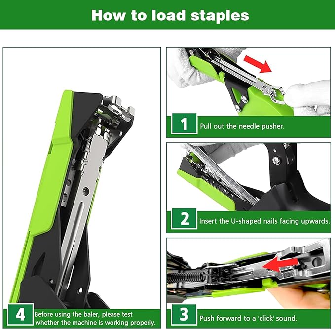 Plant Tying Machine, Ultra-light Plant Tape Gun Tool to Tie Up Vine Quickly, Second Generation Garden Plant Tie Machine, Suitable for Outdoor Tomatoes Vegetable and Fruit with Shears, Tapes and Staple