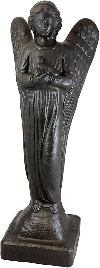 Emsco Group 92260 Morning Angel Garden Statue, Bronze