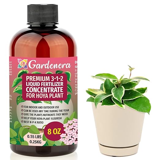 Premium Liquid Hoya Fertilizer - 3-1-2 Concentrate for Indoor Plants and Flowers - Organic Plant Food - 8oz