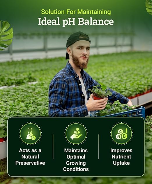 FoxFarm Cultivation Nation pH Down - Liquid Nutrient Solution Adjuster for Hydroponic & Soil Gardens, Lowers pH Levels - 40% Citric Acid for Optimal Plant Growth (Quart)