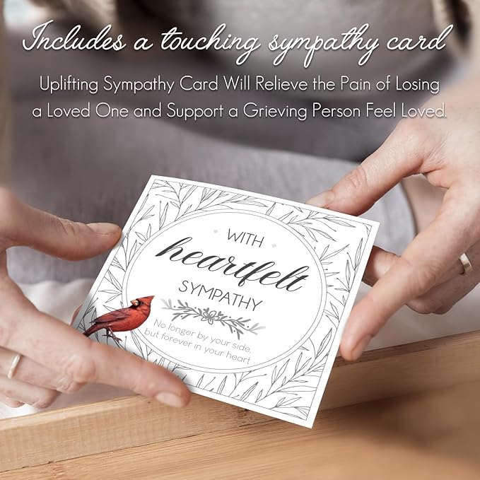 Keep Making Her Proud,Crystal Suncatcher Bereavement Keepsake,Memorial Gift for Loss of Mom,Grandma,Sister,Hanging Crystals Ornament for Window Rainbow Maker Prisms Home Decor Gift