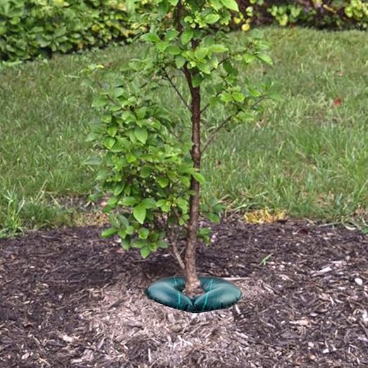 2 PCS Tree Watering Ring - 21 inch Tree Watering Bag. Basic Water Saving Slow Release Root Water System for Tree Drip Irrigation, Slow Release for up to 30 Days.