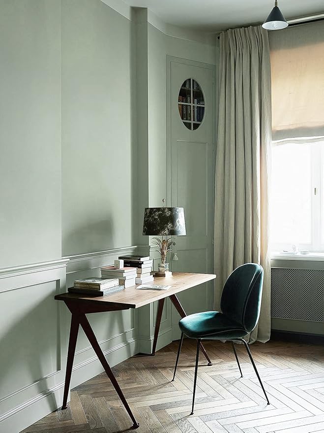 Dimoon 236''x23.6'' Green Peel and Stick Wallpaper Contact Paper Modern Self Adhesive Wall Paper Removable Renter Friendly Textured Solid Color Shelf Cabinet Vinyl Roll (236''x23.6'',Light Green)