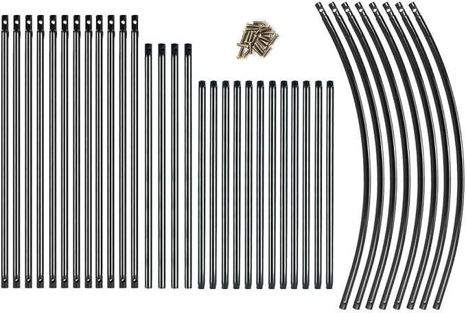 Garden Arch Trellis for Climbing Plants Rose Thicken Metal Wedding Arches Arbor Ceremony Party Outdoor Floral Decor Bronze