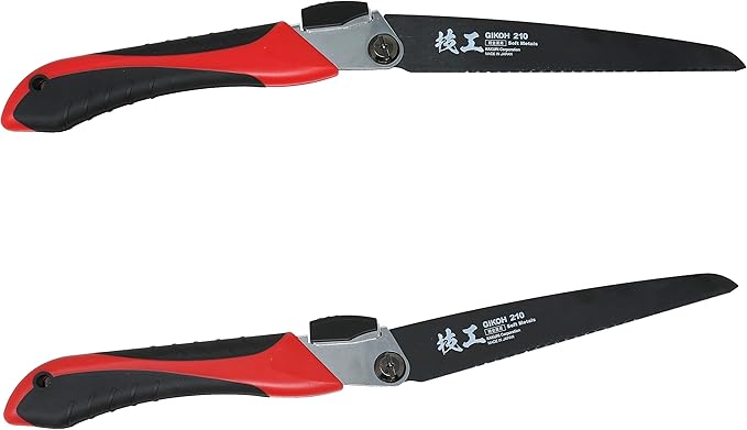 KAKURI Japanese Pull Saw Folding for Metal Cutting & PVC Cutting 8-1/4" Replacement Blade, Made in JAPAN