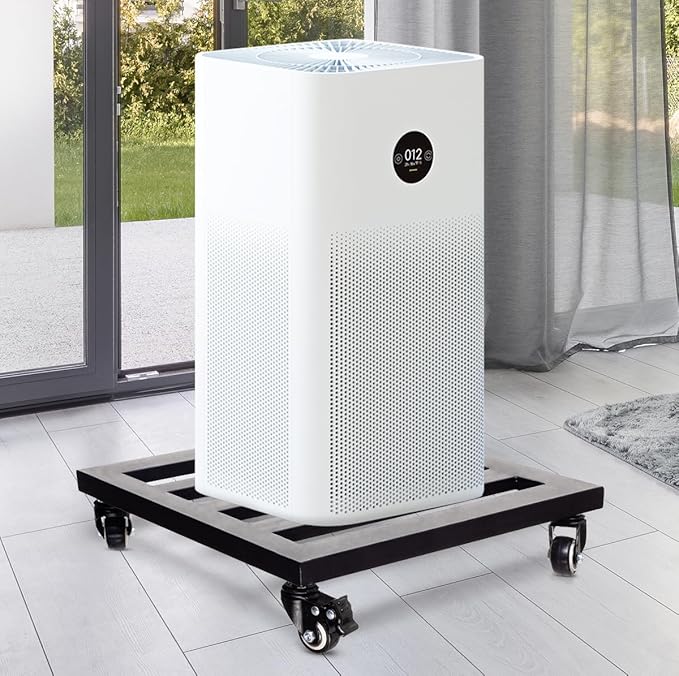 IDZO Upgraded apacity 385lbs, 14Inch Plant Caddy with Wheels Heavy Duty, Thicker Metal Plant Dolly, Plant Stand with Wheels Hauling Heavy Household Items