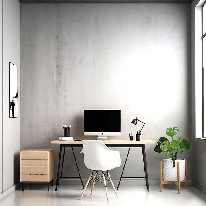 Fox & Fern Bamboo Plant Stand — 11.8 Inch Fixed Size Wooden Mid Century Planter Stand for Indoor Plants; Raised Large Flower Pot Holder for Indoor Big Pots; Plug In Design; Two Height Options - Bamboo