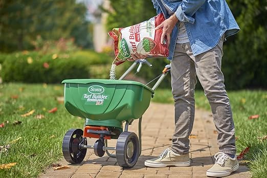 Scotts Turf Builder WinterGuard Fall Lawn Food - Fall Fertilizer for Strong Grass Roots, 5,000 sq. ft, 12.5 lbs. (2-Pack)