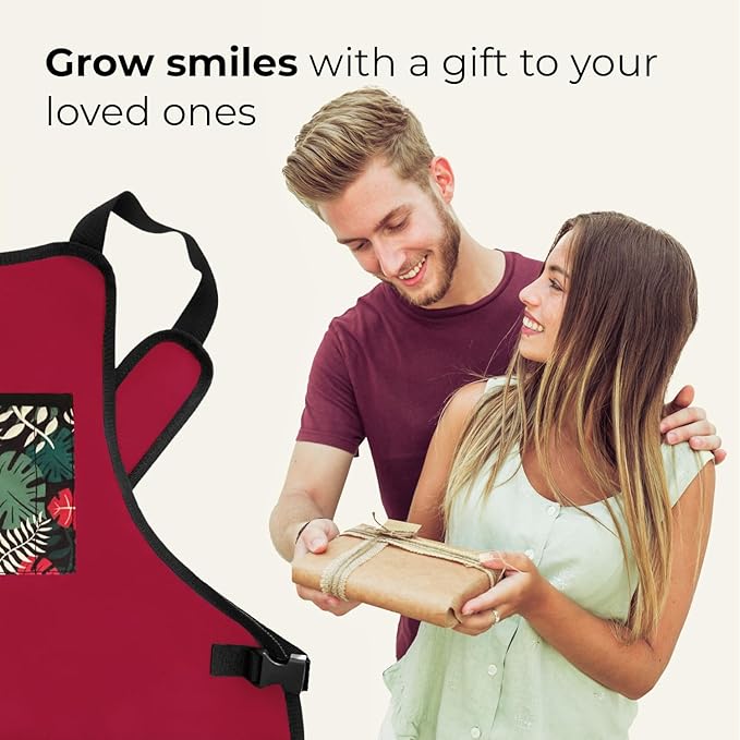 Garden Aprons for Women with Pockets - Gardening Apron - Florist Apron - Gifts for Gardeners, Artist, Painting, Art