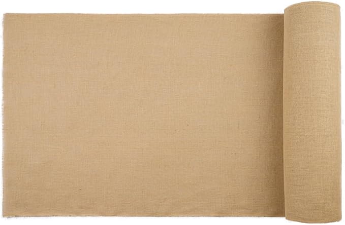 VEVOR Burlap Fabric Roll, 40” x 75 ft High Density Natural Jute Fiber Material for Outdoor Plant Care, Tree Wrap Roll, Decor, DIY Crafts, Wedding, Garden Weed Barrier, Plants & Trees Winter Covering