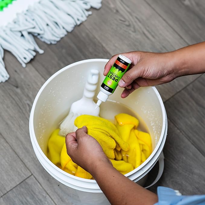 Nature's Dome 12 oz Pest Control Concentrate – Makes 1 Gallon – Eco-Friendly, Plant-Based Formula for Ant, Roach, Spider, Fly, Flea & Insect Control – Child & Pet Safe for Indoor/Outdoor Use