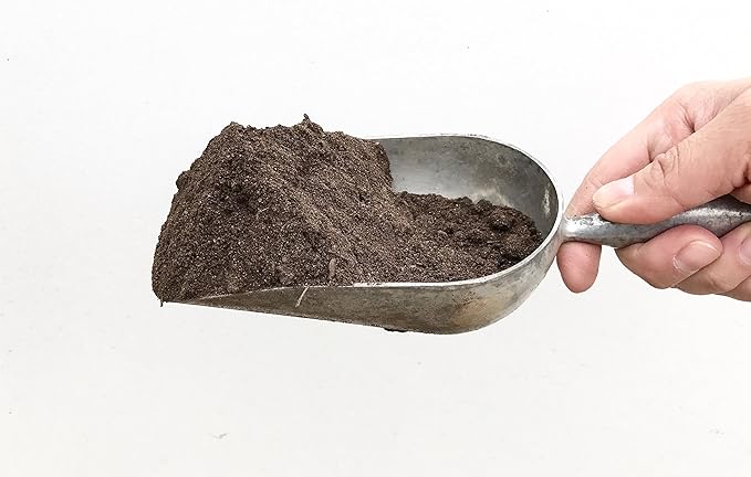 Earthworm Castings - (5 LB) 2.7 qts - 100% Organic Earthworm Castings - All Natural Plant Fertilizer - Soil Enhancer - Potting Mix for Plants, Vegetables, Flowers, Indoor + Outdoor