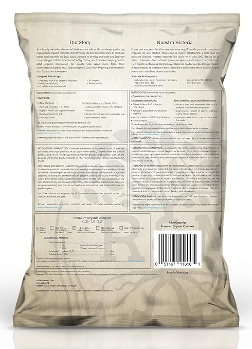 R&M Organics Premium Organic Compost