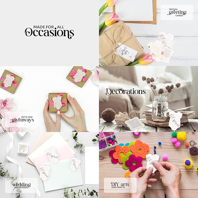 Set of 24 Onesie – Plantable Seed Paper for Weddings, Gifts, and Life Events