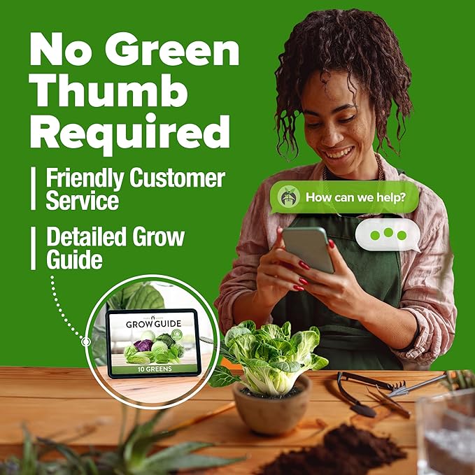 5,000+ Heirloom Lettuce Seeds for Planting Indoors - 95% Germination, Non-GMO Greens Seeds, (10 Varieties): Kale, Spinach, Butter, Romaine, Arugula & More - Lettuce Seeds for Hydroponic Home Garden