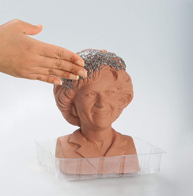 Chia Pet Golden Girls - Rose with Seed Pack, Decorative Pottery Planter, Easy to Do and Fun to Grow, Novelty Gift, Perfect for Any Occasion