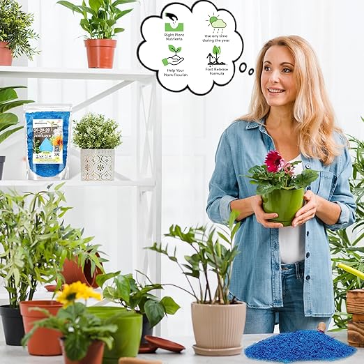 20-20-20 Water-Soluble Fertilizer – Powder for Liquid Plant Food for Indoor & Outdoor Plants, Orchids, Vegetables, Lawns, Flowers – 20 20 20 Fertilizer (3 QUARTS)