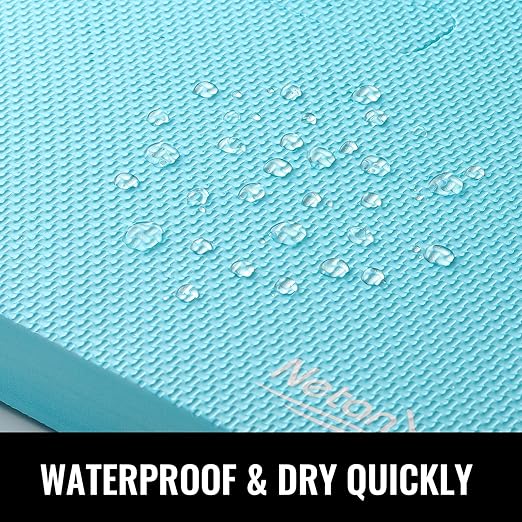 NETANY Extra Thick Kneeling Pad for Gardening, Comfortable Knee Pad Cushion, Extra Large Foam Kneeler Mat for Gardening, Baby Bath, Workout, Exercise & Yoga, Mechanic, 17.8 x 11 x 1.5 in, Turquoise