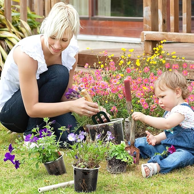20 Pack 4 Inch Clear Plastic Pots for Plants, Clear Nursery Pots with Drainage Holes, Reinforced Plastic Nursery Pots