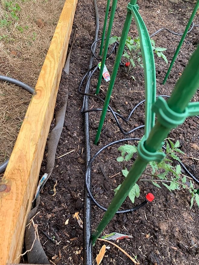 Black Vinyl Tubing 1/4” ID × 3/8” OD - 10 Feet PVC Flexible Plastic Tube Hybrid Hose, Transfer Water Air Oil for Pond Fountain Garden, Non-toxic and BPA free