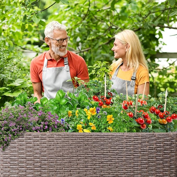 WONDER GARDEN Raised Garden Bed-Planter Box - Elevated Raised Garden Beds Outdoor with Legs for Vegetables Flower Herb Backyard Patio