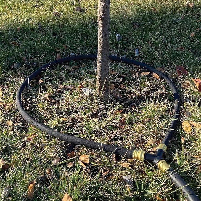 Gemplers Soaker Hose Ring for Trees and Shrubs, Fits Standard Hoses