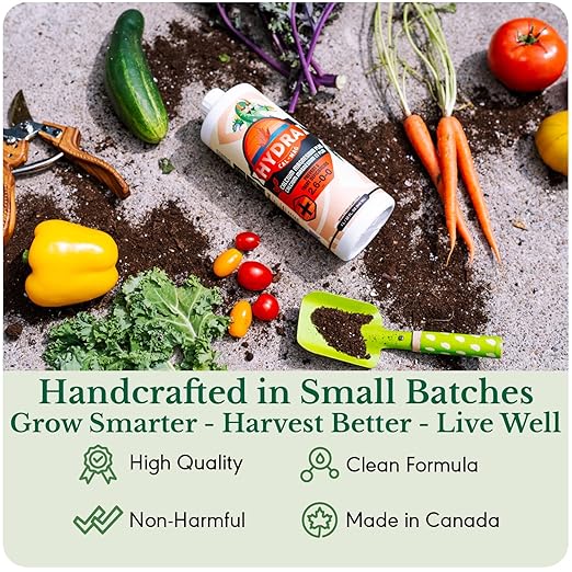 HydraCalMag Calcium Magnesium & Iron - Liquid Plant CalMag Fertilizer For Indoor and Outdoor Hydroponic Systems, Soil Gardens & Foliar Spray Nutrient for Prevention & Repair of Plant Deficiencies 32oz