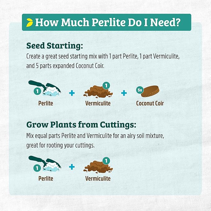 Back to the Roots 100% Organic Perlite (24 qt Value Pack) | Made in The USA | Premium Nutrition for Indoor and Outdoor Plants