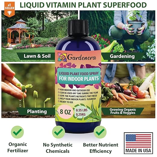 Plant Growth Superfood for ALOE VERA with 18 Essential Vitamins & Minerals - Organic Plant Food Fertilizer - Micro-Fungi and Bio-Organisms for ALOE VERA Plant Care & Growth Enhancement - 8oz