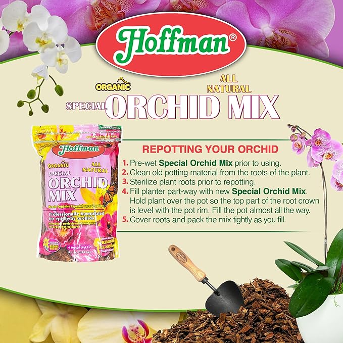 Hoffman 10804 Organic Special Orchid Mix, 4 Quarts