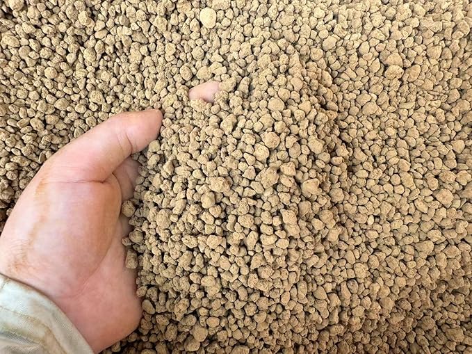 15 lb Small Grain Japanese Hard Akadama Bonsai Soil (3-6mm), Indoor/Outdoor Plant Soil Mixture, Drainage and Breathable, Promote Rooting