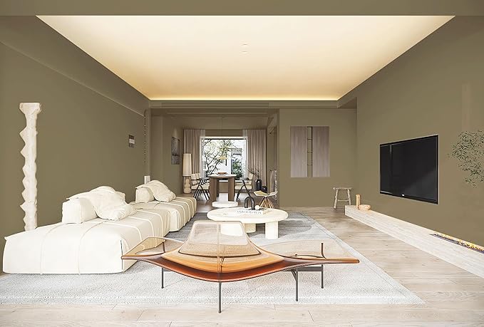 Dimoon 236''x15.7'' Etoupe Skin Peel and Stick Wallpaper Contact Paper Modern Self Adhesive Wall Paper Removable Renter Friendly Textured Solid Shelf Cabinet Vinyl Roll (236''x15.7'',Etoupe Skin)