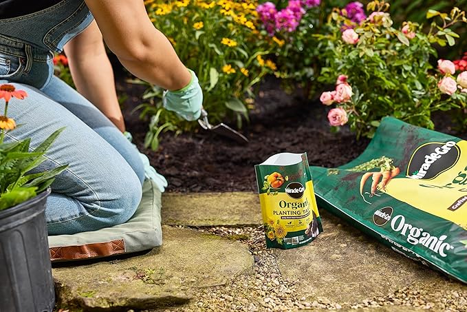 Miracle-Gro Organic Planting Tablets, for Transplants and Starter Plants, Formulated with Calcium, Jump Starts Root Growth, OMRI Listed, 20 Tablets (2-Pack)