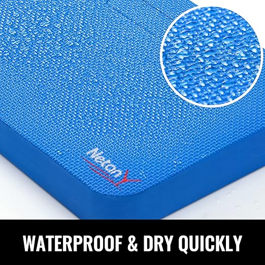 NETANY Extra Thick Kneeling Pad for Gardening, Comfortable Knee Pad Cushion, Extra Large Foam Kneeler Mat for Gardening, Baby Bath, Work, Exercise & Yoga, Mechanic, 17.8 x 11 x 1.5 in, Blue