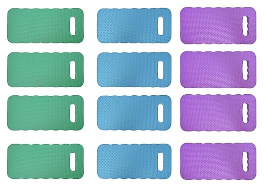 Black Duck Brand Set of Foam Kneeling Pads! Perfect for Long Gardening Hours! (12 Kneeling Pads)