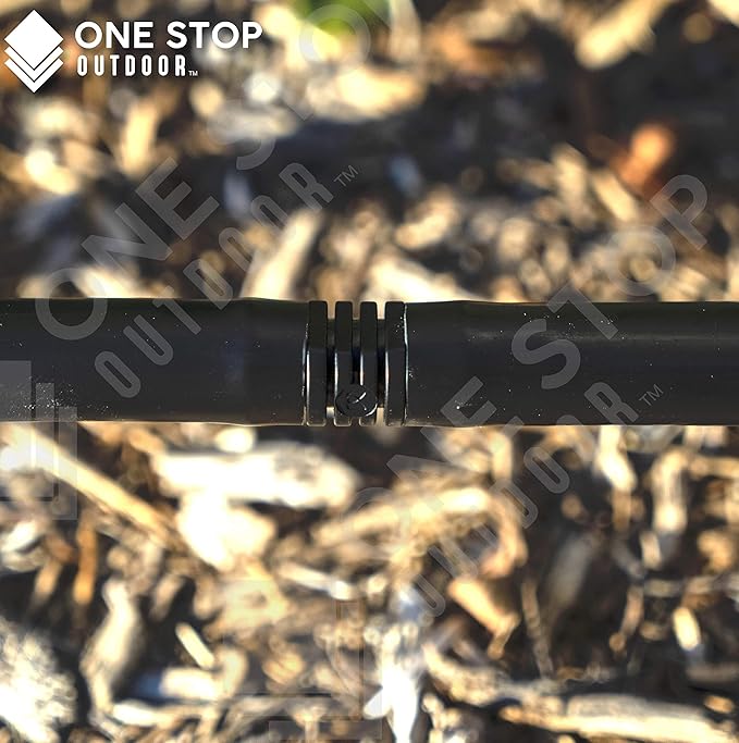 20-Pack - Irrigation Fittings Coupling for 1/2" Drip Tubing - Barbed Connectors (Fits Most Brands, Rain Bird 16mm .520 ID and Compatible Drip or Sprinkler Systems) (Coupling 20-Pack)