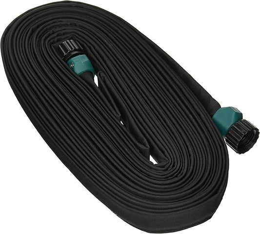 Gilmour 100049289 Garden Hose Flat Soaker Black 50 feet 870501-1001, 50' (50' (4-Pack))