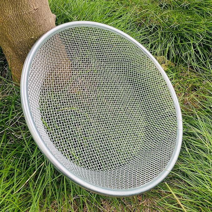 Gardening Sand Soil Compost Sifter, Sieve for Sand Rocks Dirt Compost, for 5 Gallon Bucket (1/8 Inch)