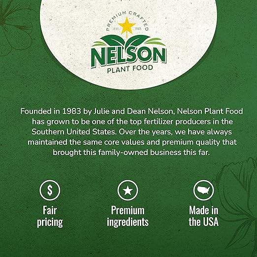 Nelson Plant Food - NutriStar Cactus and Succulent Plant Food - Cacti and Succulent Fertilizer - Plant Fertilizer for Cactus and Succulents