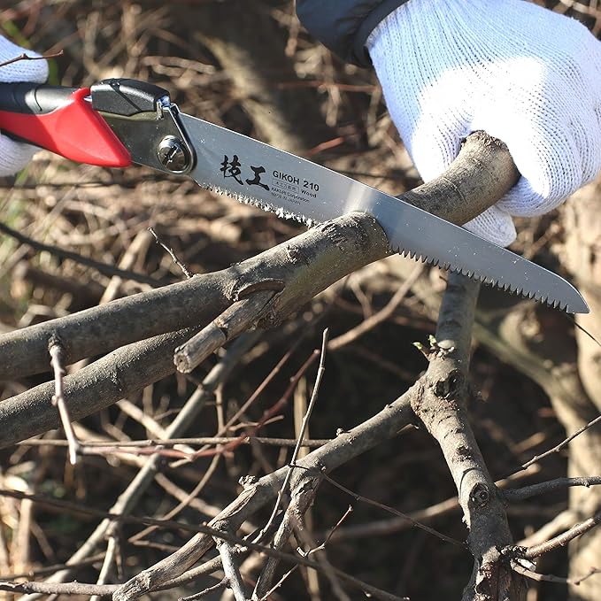 KAKURI Japanese Pull Saw Folding for Woodworking 8-1/4" Replacement Blade, Made in JAPAN