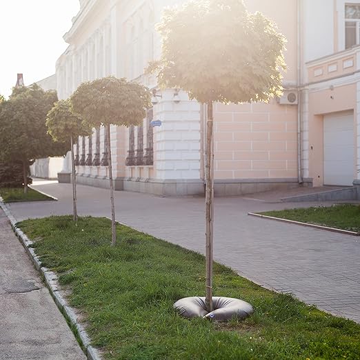 HIGHLIGHT 2 PACK-15 Gallon Tree Watering Bag/Ring, Deep Root & Low-Profile Slow Release Watering Bag for Newly Planted, Multi-Trunk or Evergreen Tree