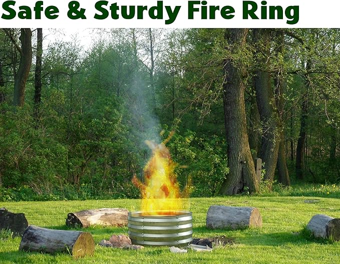 Galvanized Raised Garden Beds Outdoor // 2×2×1 ft Planter Raised Beds for Gardening, Vegetables, Flowers // Large Metal Garden Box (Silver) // Patented Tool-Free Design