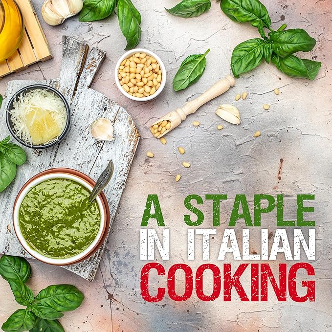 Seed Needs Italian Large Leaf Basil Seeds for Planting - Non-GMO, Heirloom & Untreated - Organically Grow an Indoor or Outdoor Home Grown Herb Garden (2 Packs)