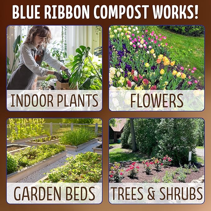 OMRI Certified Organic Compost Size: 3.0 Gallons, 12-15 Pound Bag